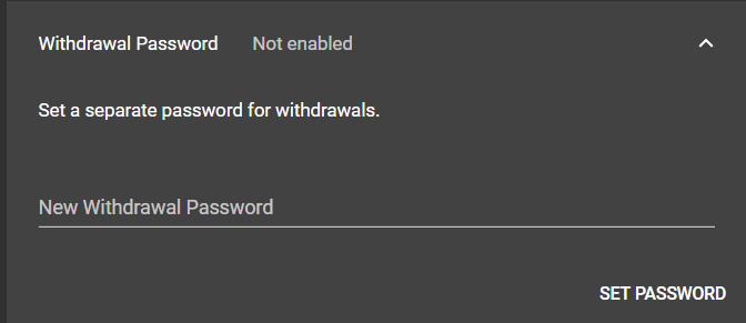 ftx crypto withdrawal