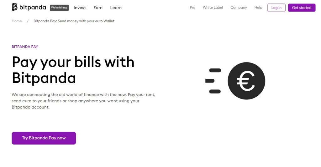 BitPanda Review on bills pay
