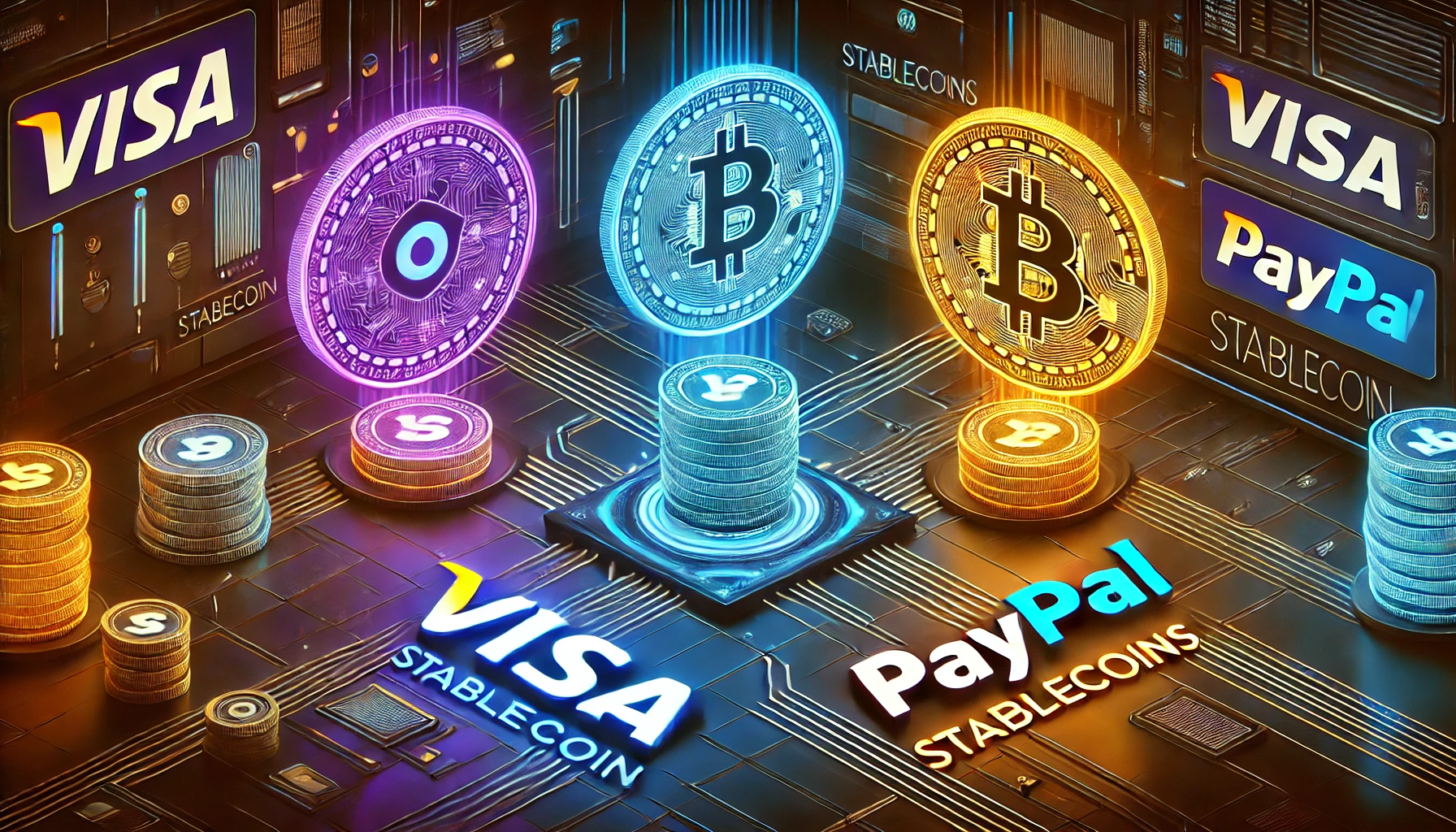visa and paypal